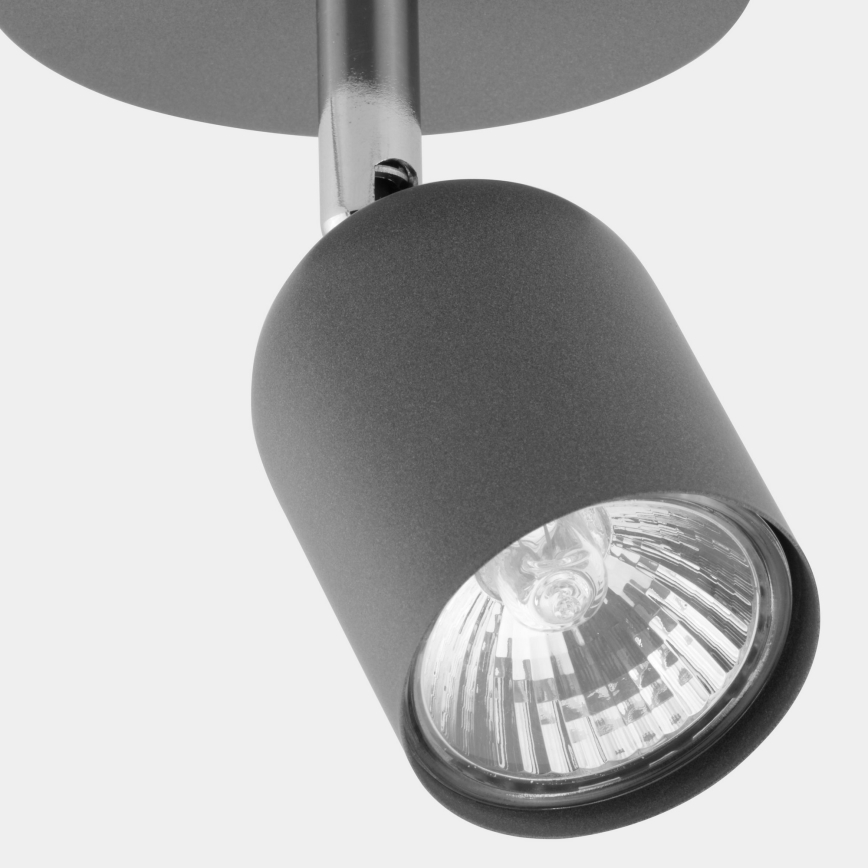 LED точковий світильник TOP 1xGU10/10W/230V сірий