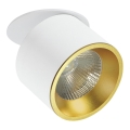 LED Точковий вбудований стельовий світильник HARON LED/20W/230V білий
