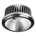 LED Точковий вбудований стельовий світильник LED/20W/230V 6400K 40°/20° діаметр 11 см глянцевий хром