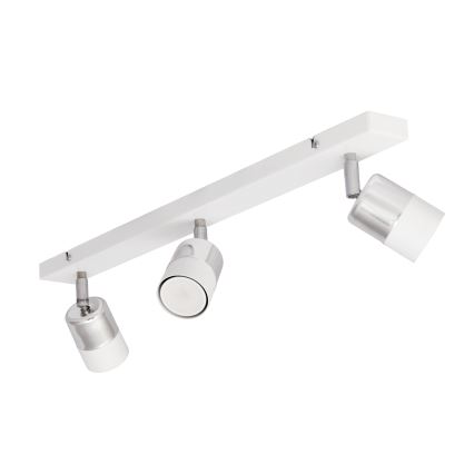 LED Точковий LED світильник TUBSSON 3xGU10/4,8W/230V білий/глянцевий хром