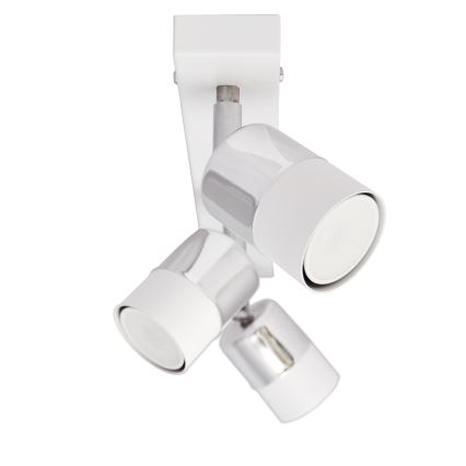 LED Точковий LED світильник TUBSSON 3xGU10/4,8W/230V білий/глянцевий хром