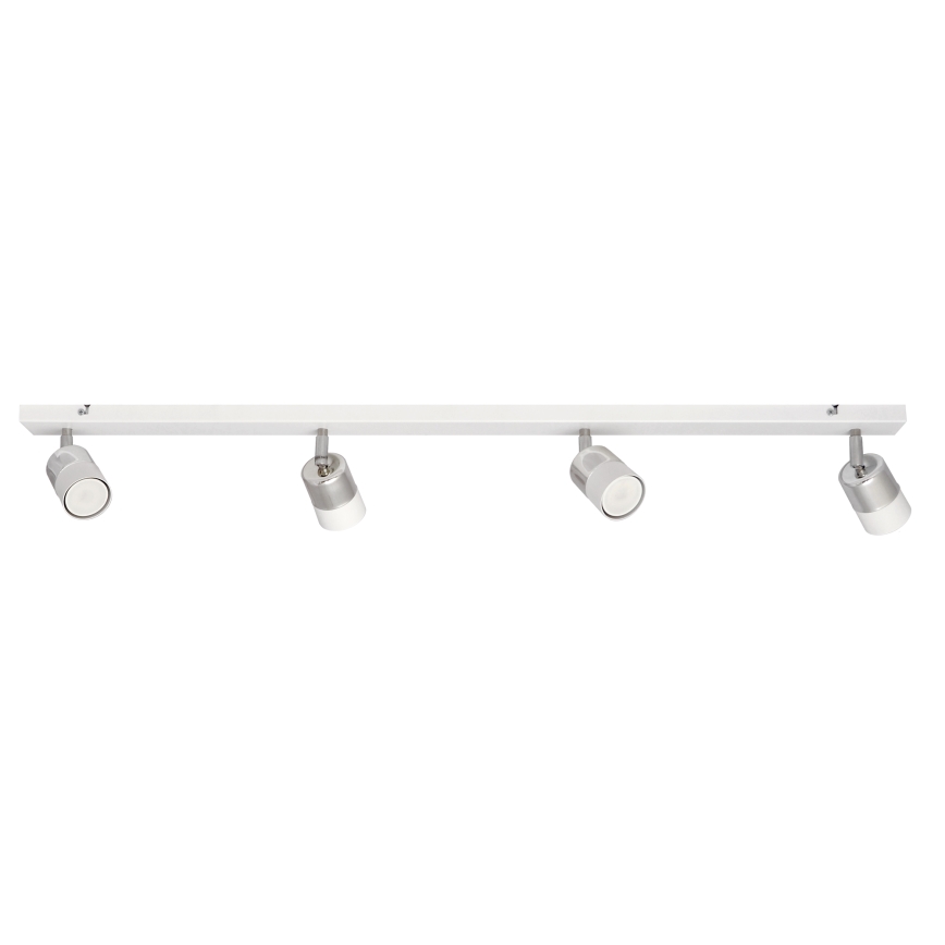 LED Точковий LED світильник TUBSSON 4xGU10/4,8W/230V білий/глянцевий хром