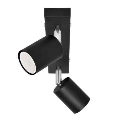 LED Точковий LED світильник TUNE 2xGU10/4,8W/230V чорний