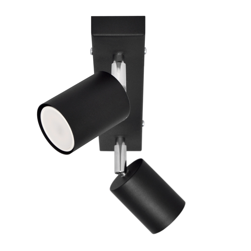 LED Точковий LED світильник TUNE 2xGU10/4,8W/230V чорний