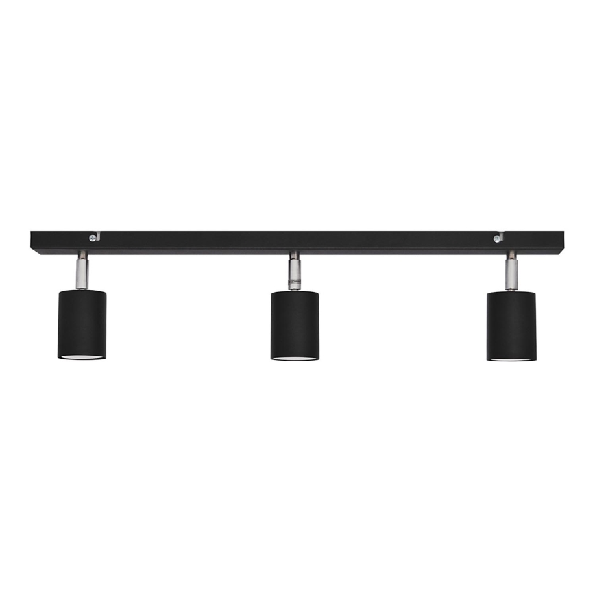 LED Точковий LED світильник TUNE 3xGU10/4,8W/230V чорний