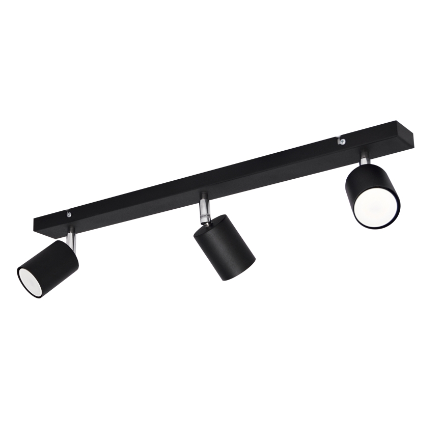 LED Точковий LED світильник TUNE 3xGU10/4,8W/230V чорний