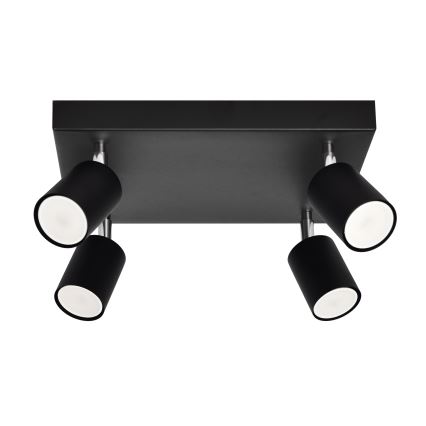 LED Точковий LED світильник TUNE 4xGU10/4,8W/230V чорний