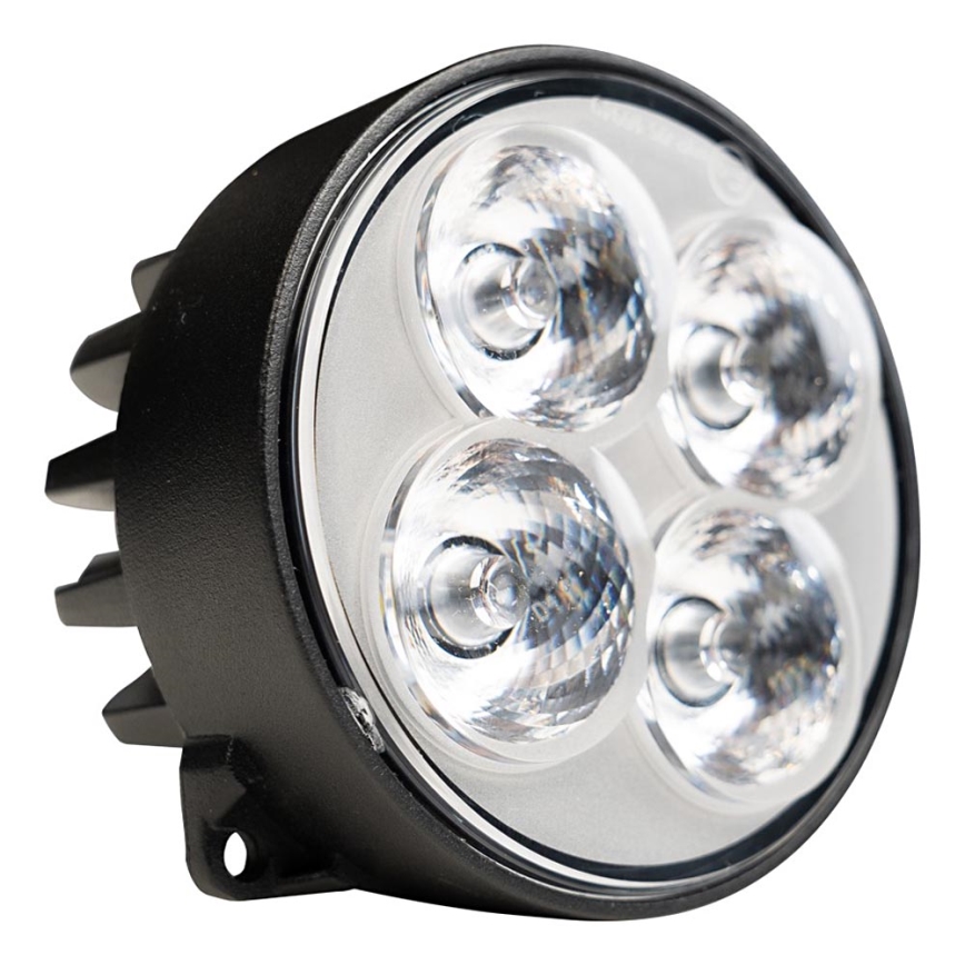 LED Точковий світильник для трактора BLACK LED/20W/10-30V IP69 5700K круглий
