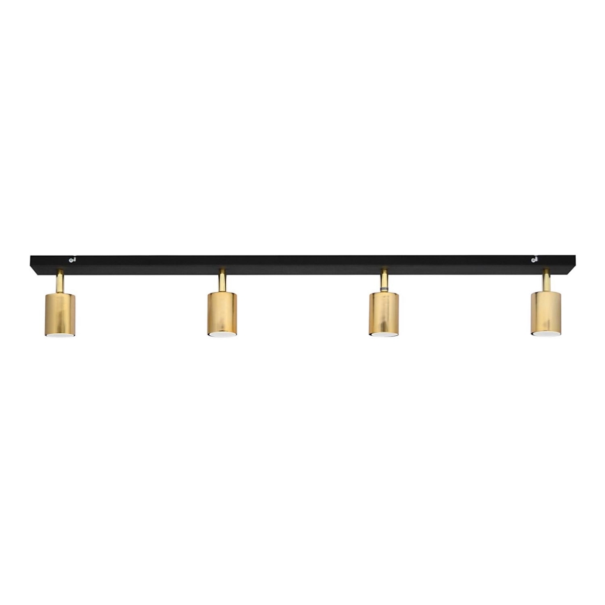LED Точковий світильник TUNE 4xGU10/4,8W/230V золотий/чорний