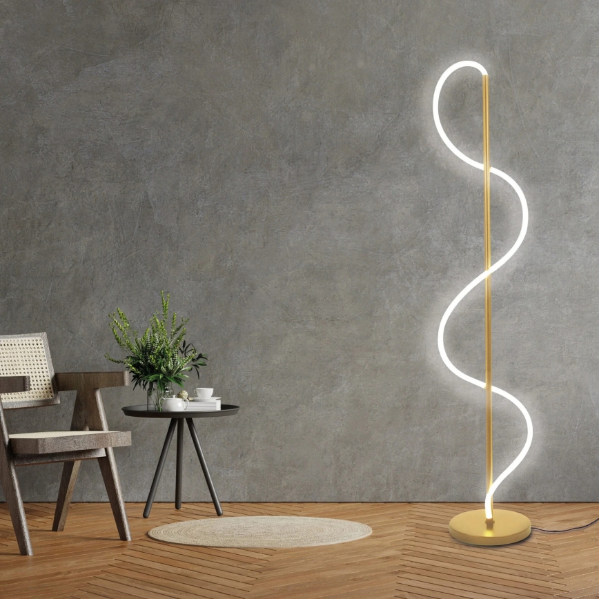 LED торшер EMMA LED/24W/230V золотой