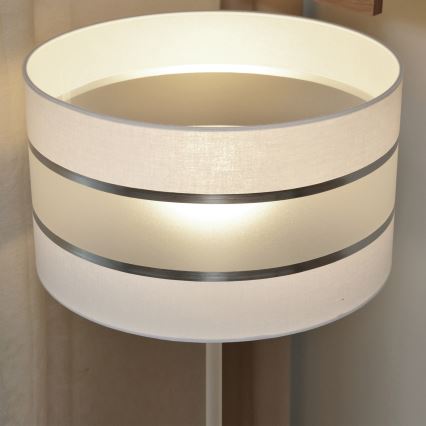 LED Торшер HELEN 1xE27/15W/230V белый
