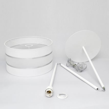 LED Торшер HELEN 1xE27/15W/230V белый