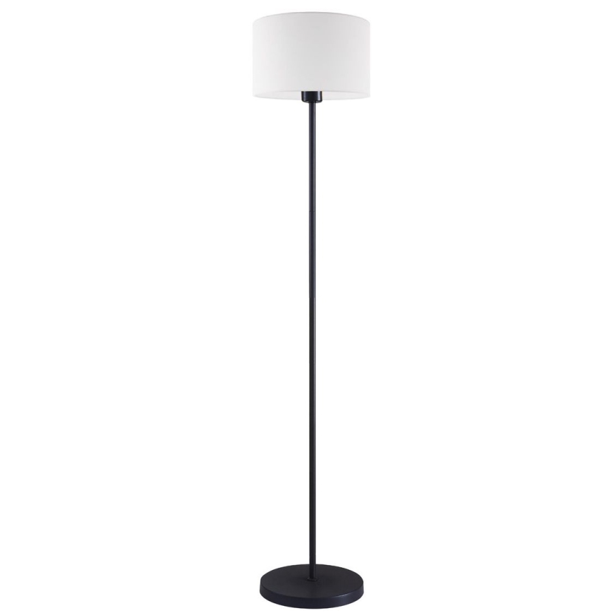 LED торшер TUNJA, 1×E27, 20 Вт, 230 В, діаметр 30 см, чорний/білий