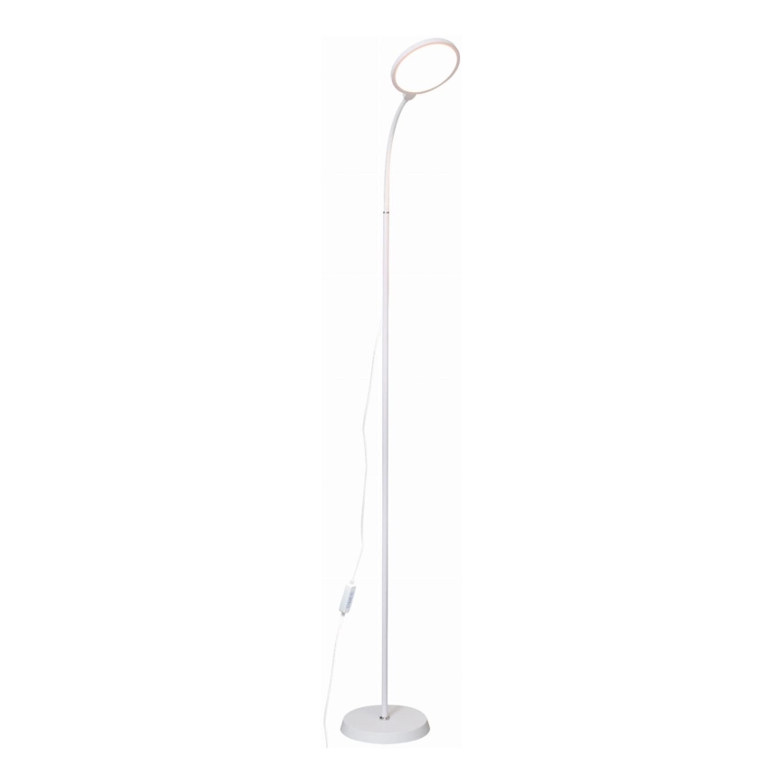 LED Торшер з регулюванням яскравості 2в1 LED/10W/230V білий