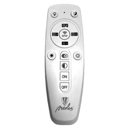 LED Торшер з регулюванням яскравості LED/50W/230V 3000-6500K сірий + пульт дистанційного керування