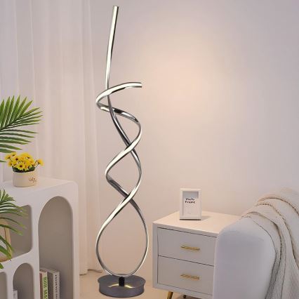 LED Торшер з регулюванням яскравості LED/80W/230V 3000-6500K + пульт дистанційного керування