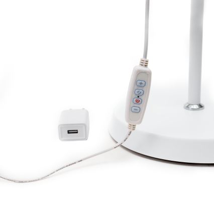 LED Торшер з регулюванням яскравості SIGNUS LED/10W/230V 3000/4500/6500K білий