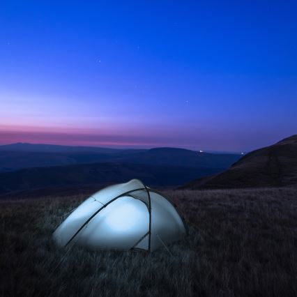 LED Вулична трубка з датчиком освітленості з регулюванням яскравості та сонячною панеллю JIMMY 40W/5000 mAh 3,7V 6000K IP65 + пульт дистанційного керування