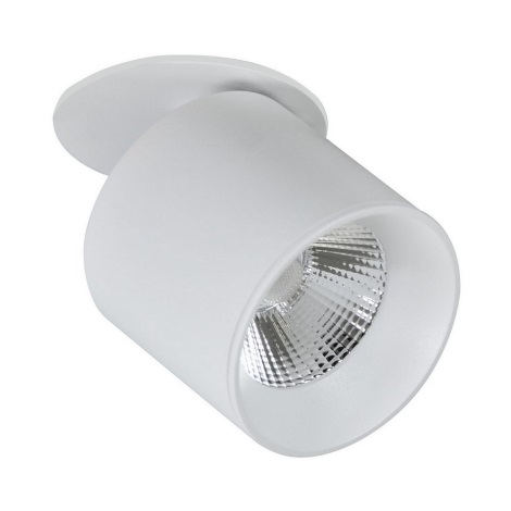 LED Точковий вбудований стельовий світильник HARON 1xLED/10W/230V білий