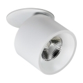 LED точковий вбудований світильник HARON 1xLED/15W/230V білий