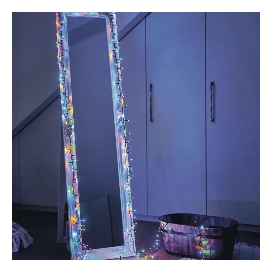 LED уличная гирлянда 150xLED/27,35m IP44 мультиколор