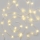 LED уличная гирлянда 160 светодиодов/21 м IP44 тёплый белый