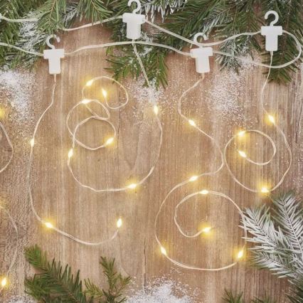 LED уличная гирлянда, 54 светодиода, 8 режимов, 6,7×0,7 м, IP44, тёплый белый