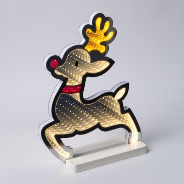 LED уличная рождественская декорация LED/3,6W/230V IP44 тёплый белый олень