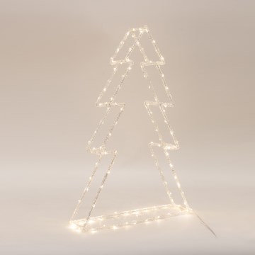 LED уличная рождественская декоративная ёлка 60 см — 120 LED, 2,1 Вт, 230 В, IP44, тёплый белый