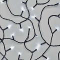 LED уличная рождественская гирлянда 50xLED/5m IP44 холодный белый