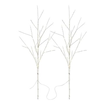 LED уличное рождественское украшение 100xLED/3xAA тёплый белый IP44