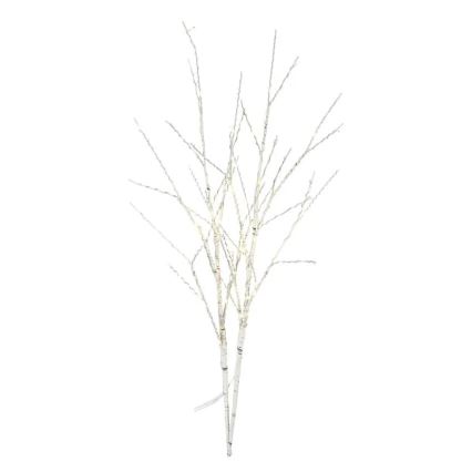 LED уличное рождественское украшение 100xLED/3xAA тёплый белый IP44