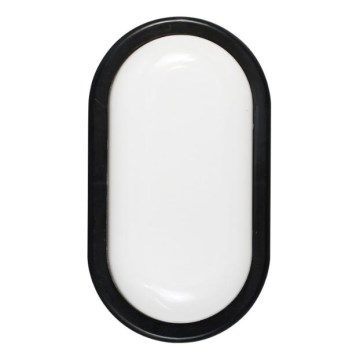 LED уличный настенный светильник LED/12W/230V IP54 черный