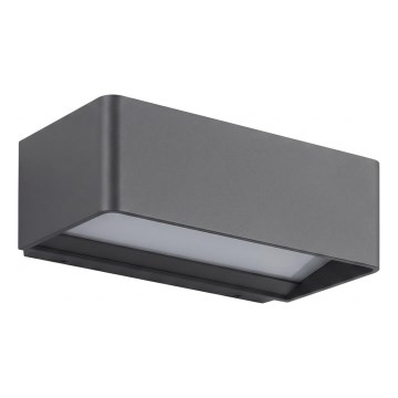 LED уличный настенный светильник LED/13 Вт/230 В IP65 чёрный