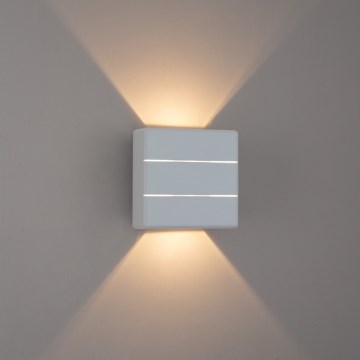 LED уличный настенный светильник LUXLINE, 6W/230V, 3000K, IP54, белый