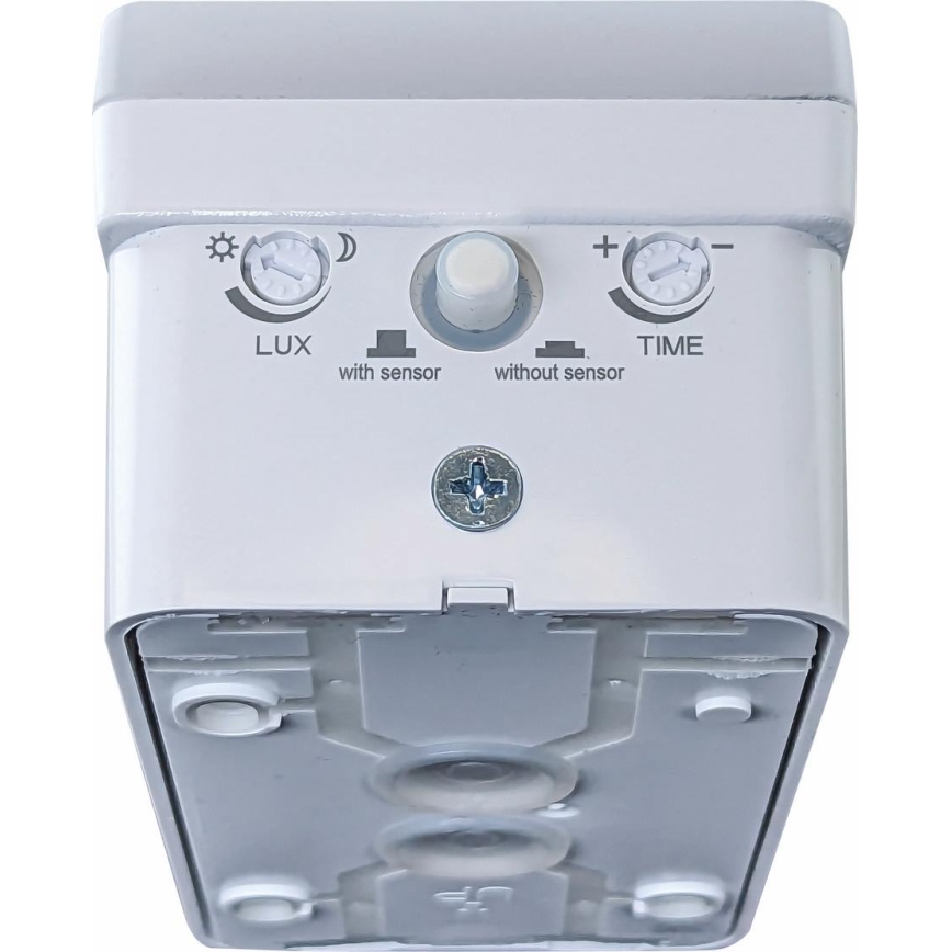 Светодиодный уличный настенный светильник с возможностью диммирования и датчиками движения и сумерек LED/12/15/20W/230V IP65 белый