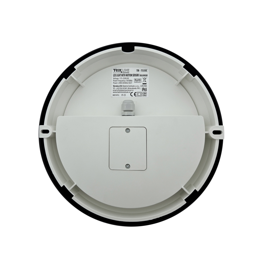 Светодиодный уличный настенный светильник с диммером и датчиком движения LED/15/18/20W/230V 3000K/4000K/6500K IP65 черный/белый