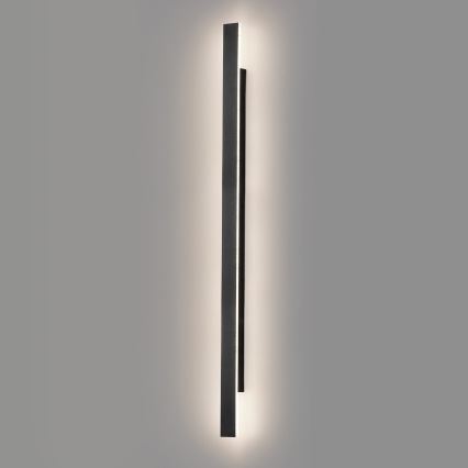 LED Уличный настенный светильник WOW LED/20W/230V 3000/4000/6000K 120 cm IP54 черный