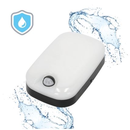 Светодиодный уличный настенный светильник с датчиком движения и сумерек BAVANO LED/15W/230V 3000/4000/5700K IP54