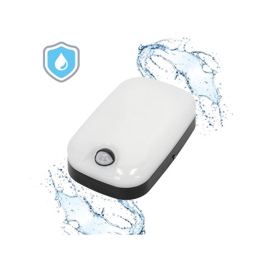 Светодиодный уличный настенный светильник с датчиком движения и сумерек BAVANO LED/15W/230V 3000/4000/5700K IP54