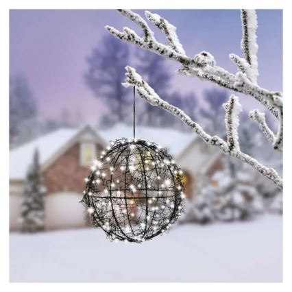 LED-украшение для Рождества, 200 светодиодов / 230 В, диаметр 20 см