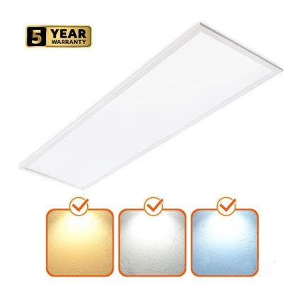 Вбудована LED панель з регулюванням яскравості CAPRI LED/25/36/40W/230V 3000/4000/5700K UGR&lt;19 IP44 30x120 см