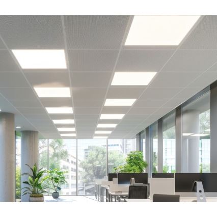 Вбудована LED панель з регулюванням яскравості CAPRI LED/25/36/40W/230V 3000/4000/5700K UGR&lt;19 IP44 60x60 см