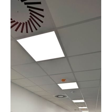 LED-панель для підвісної стелі ванної кімнати з регулюванням яскравості STELLA LED/28/32/36/40W/230V 59,5x59,5 cm CRI 90 IP44 біла