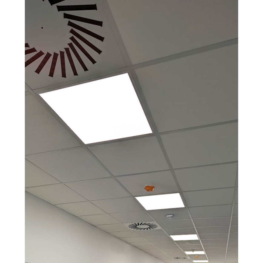 LED-панель для підвісної стелі ванної кімнати з регулюванням яскравості STELLA LED/28/32/36/40W/230V 59,5x59,5 cm CRI 90 IP44 біла