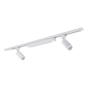 LED вбудоване світло в профільній системі TRACER 2xGU10/10W/230V + LED/20W 1 м біле