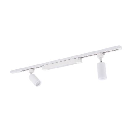 LED вбудоване світло в профільній системі TRACER 2xGU10/10W/230V + LED/20W 1 м біле