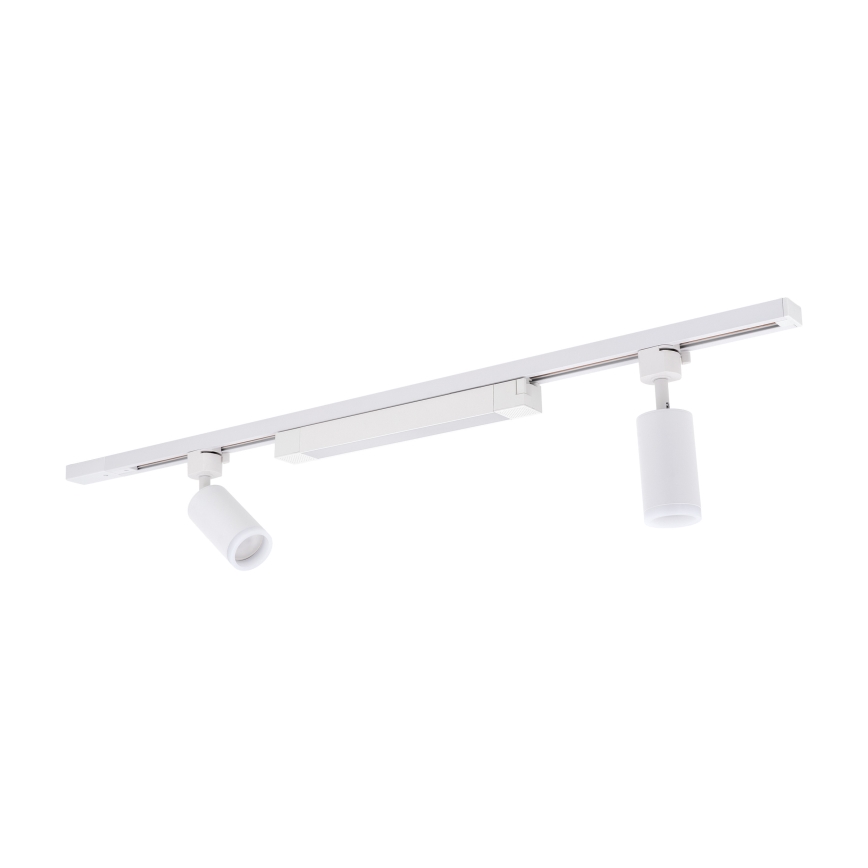 LED вбудоване світло в профільній системі TRACER 2xGU10/10W/230V + LED/20W 1 м біле