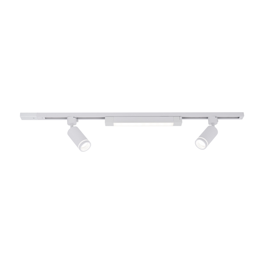 LED вбудоване світло в профільній системі TRACER 2xGU10/10W/230V + LED/20W 1 м біле