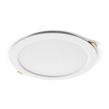 LED Вбудований стельовий світильник ATUEL LED/12W/230V 3000K з діаметром 14,5 см IP54